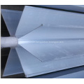 Tube à ailettes en aluminium pour vaporisateur à tirage naturel